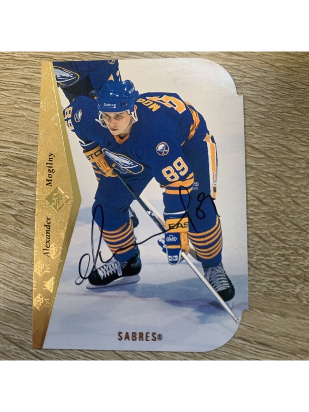 1994-95 SP Alexander Mogilny #13 AUTOGRAPH TTM(Through The Mail) Upper Deck